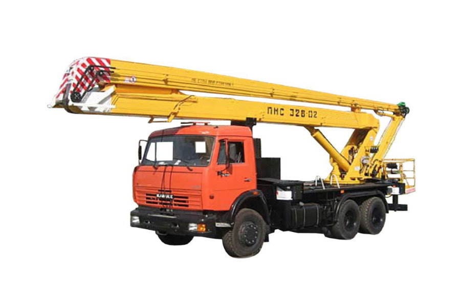 Аренда автовышки КамАЗ 28 метров